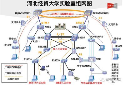 【技术】各种大学校园网络拓扑图